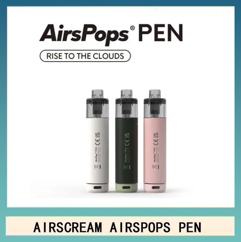 AIRSCREAM AirsPops PEN AIRSCREAM AirsPops PEN 鉛筆電子煙主機官網