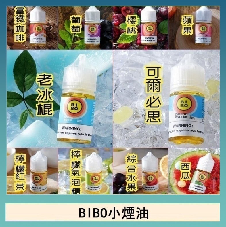 BIBO BIBO經典系列主機小煙油30ML